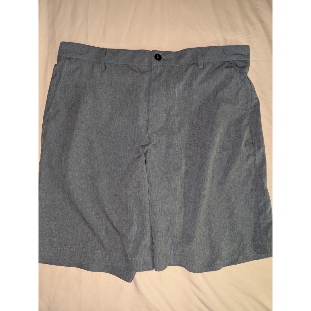 Izod‎ Mens Polyester And Spandex Blue Size 36 Golf Performance Shorts